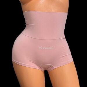 Victorias Secret Pink Seamless Shape Compression & Comfort Boyshort panty pink
